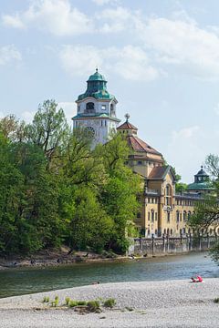 Müllersches Volksbad with Isar, Munich