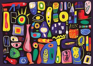 Abstrakter moderner Picasso