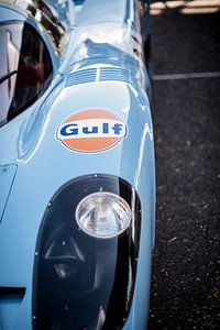 details of the Le Mans Porsche Gulf 01 van Arjen Schippers