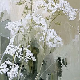 Fliegenfaden in Grün Harmonie II von Bianca ter Riet