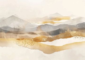 Landschap abstract van Modern Collection