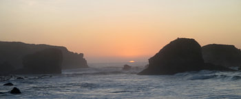Zonsondergang – magische avondstemming bij Jade Cove, Californië VII