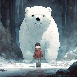 My friend the polar bear