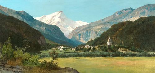 Albert Zimmermann, zicht op Böckstein van Atelier Liesjes