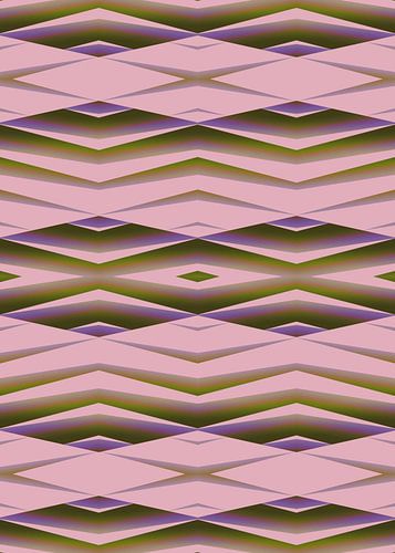 Abstracte Geometrie Vormen Roze