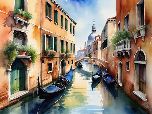 Een Venetiaans Stadsgezicht