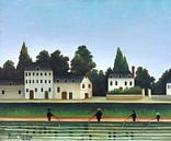 Landschaft mit vier Fischern, Henri Rousseau von Atelier Liesjes Miniaturansicht