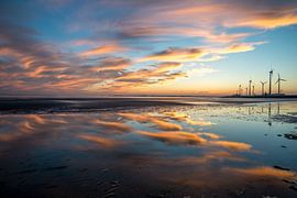 Burning windmills by Bas Holtrop