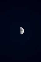 Half full, half too, the moon is magnificent