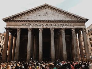 The pantheon in Rome by MADK