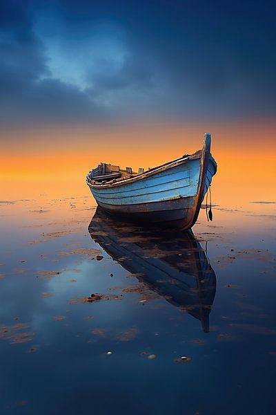 Bateau romantique par fernlichtsicht