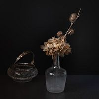 Hortensia in vaasje