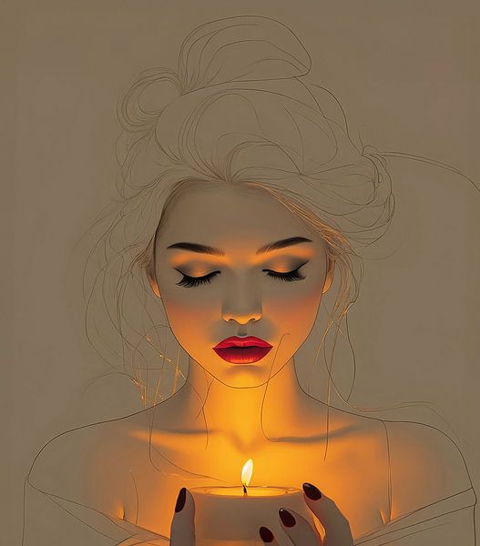 La lumière dans l'obscurité... par Ans Bastiaanssen
