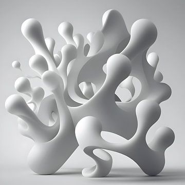 Organic 3D Sculptures by The Art Kroep
