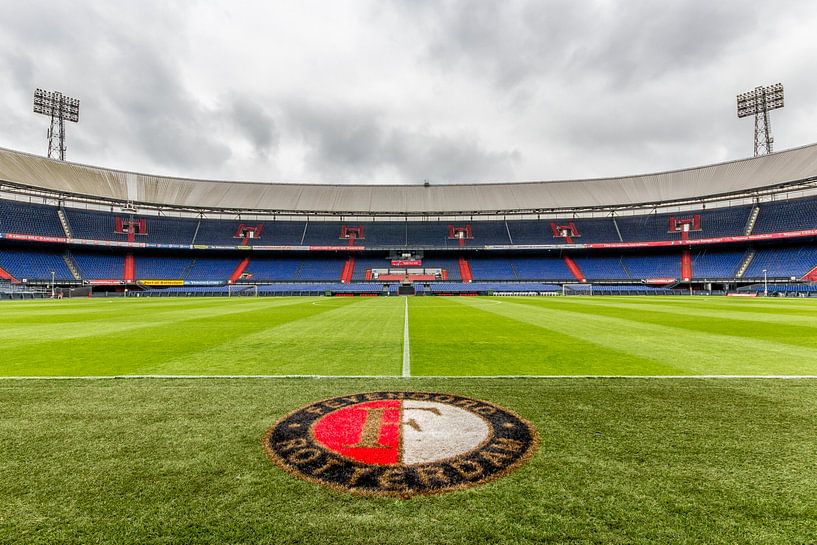 Close to the field of the Feyenoord Stadium | Feyenoord Rotterdam by Tux Photography