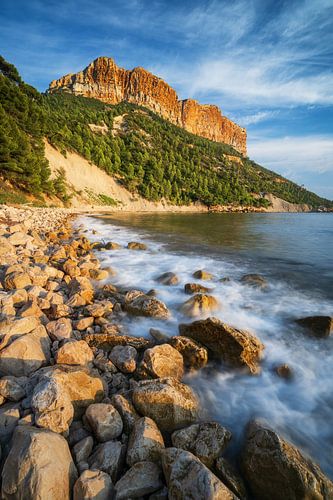 Mediterranean Sea Coast in Cassis in the South of France near Marseille