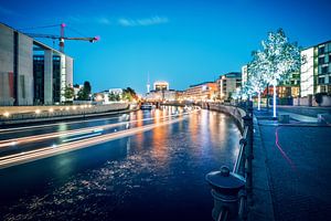 Berlin – Government District / Reichstag Riverside van Alexander Voss