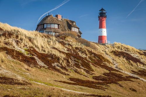 Vuurtoren Hörnum op Sylt
