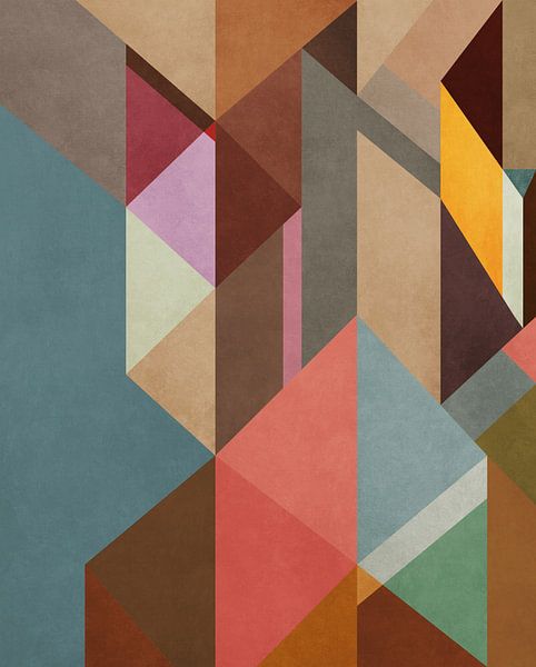 Geometric composition by Angel Estevez