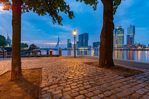 Rotterdam vanaf de Veerhaven