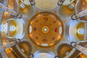 Decke der Frauenkirche in Dresden