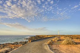 Weg zum Leuchtturm am Punta Pechiguera auf Lanzarote