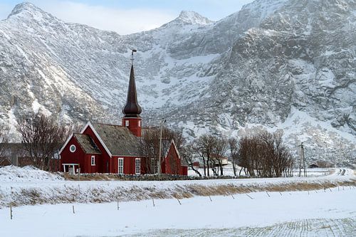 Flakstad Kirke, Lofoten Norway