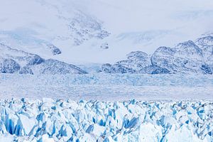 Abstracte close-up van de Perito Moreno gletsjer