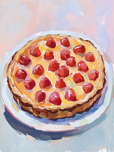 Cake Art | Strawberry cake by Wonderful Art