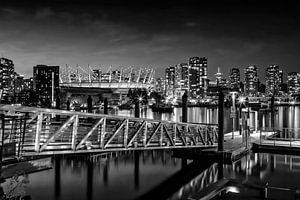 Indrukwekkende avond vanuit Vancouver | Monochrom