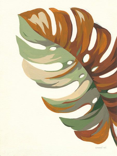 Retro Big Leaf III, Danhui Nai by Wild Apple