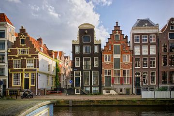 Amsterdam Jordaan canal houses IV by marlika art