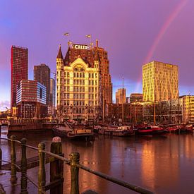 Rainbow on Oude Haven by Gea Gaetani d'Aragona