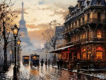 Paris Montmartre von Kees van den Burg