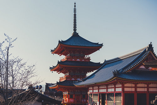 Kyozumi Dera Tempel in Kyoto
