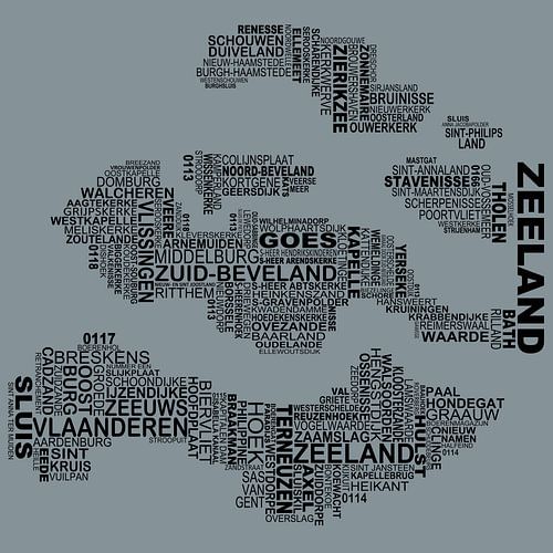 Zeeland typography