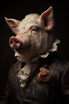 Schwein Barock