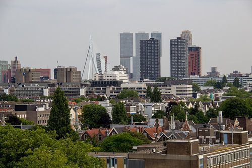 Skyline Rotterdam from Groot Handelsgebouw