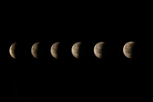 Rote Mondfinsternis vom 7. September 2025