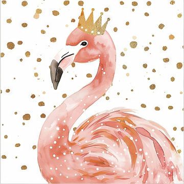 Flamingo van Poster Art Shop