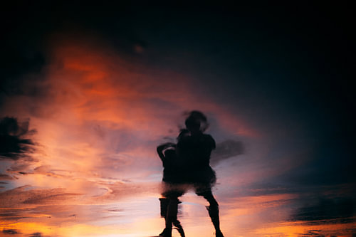 People at Sunset