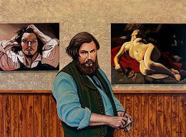 Gustave Courbet Painting by Paul Meijering