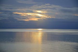 Sonnenuntergang in Alaska