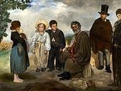 Le vieux Musicien, Edouard Manet par Liszt Collection Aperçu