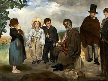 The Old Musician, Manet