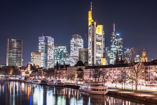Frankfurt am Main bei Nacht