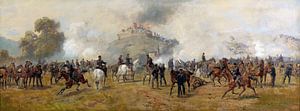 Beschießung der Festung Lichtenberg durch württembergische Artillerie - 1890, louis-braun