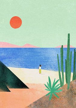 Strandmädchen II von longwayhome