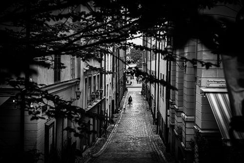 Stockholm Gamla Stan B/W 2