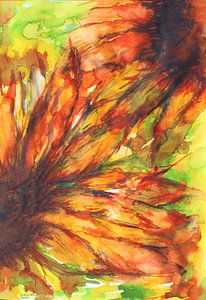 Braune Sonnenblumen